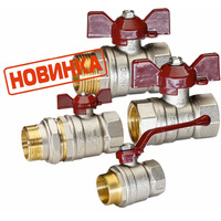Шаровые краны для воды TEMPER