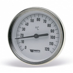 Термометр Т 63/50 1/2" 120 °С Аксиальный WATTS