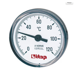 Термометр Т 40/50 1/2" 120 °С Аксиальный ITAP